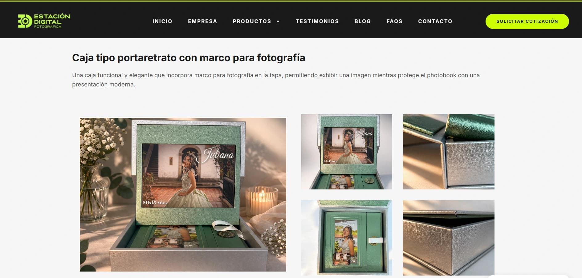 Miniatura 2 del trabajo realizado para Estación Digital fotográfica
