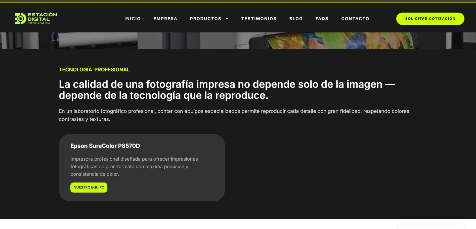 Miniatura 5 del trabajo realizado para Estación Digital fotográfica